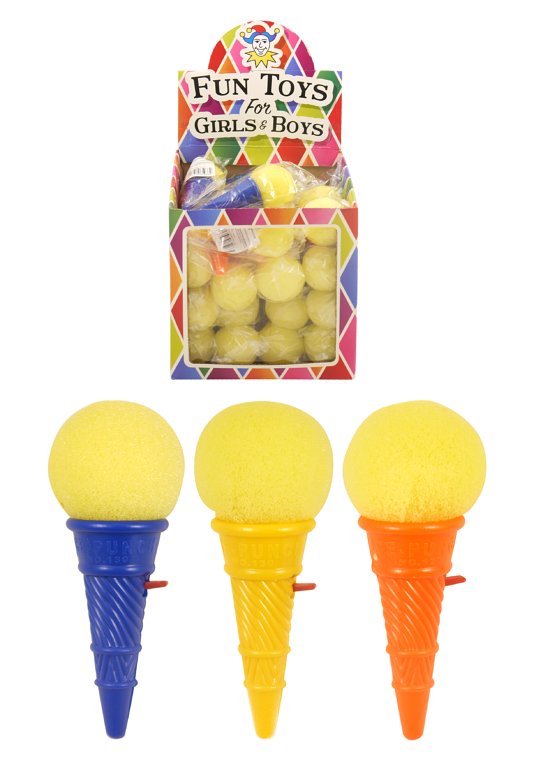 Ice Cream Poppers (9cm) 3 Assorted Colours