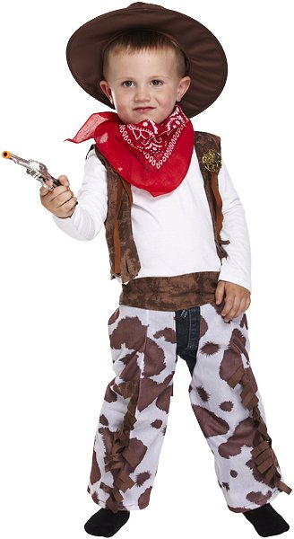 Cowboy Fancy Dress Costume (Toddler / 3 Years)