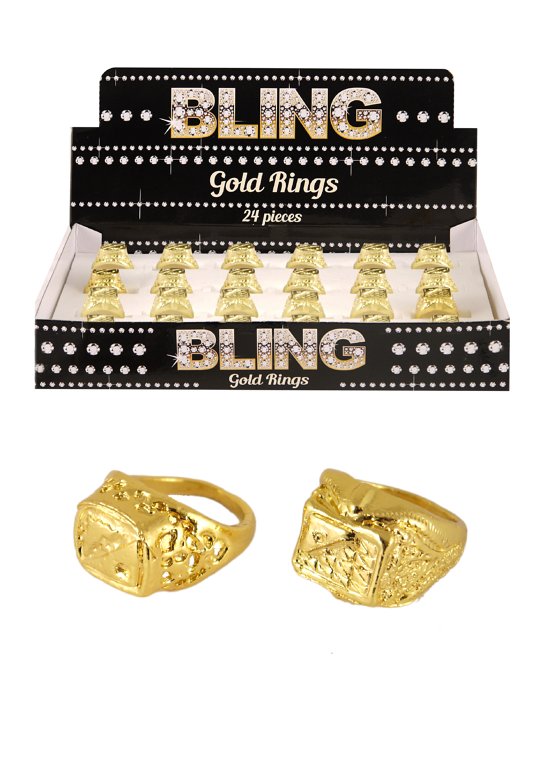 Gold Rings (2 Assorted Designs)