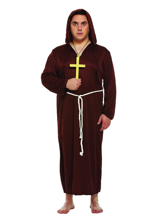 Monk (XL) Adult Fancy Dress Costume