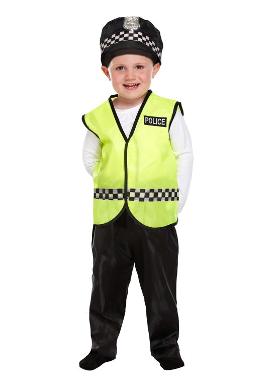 Policeman Fancy Dress Costume (Toddler / 3 Years)