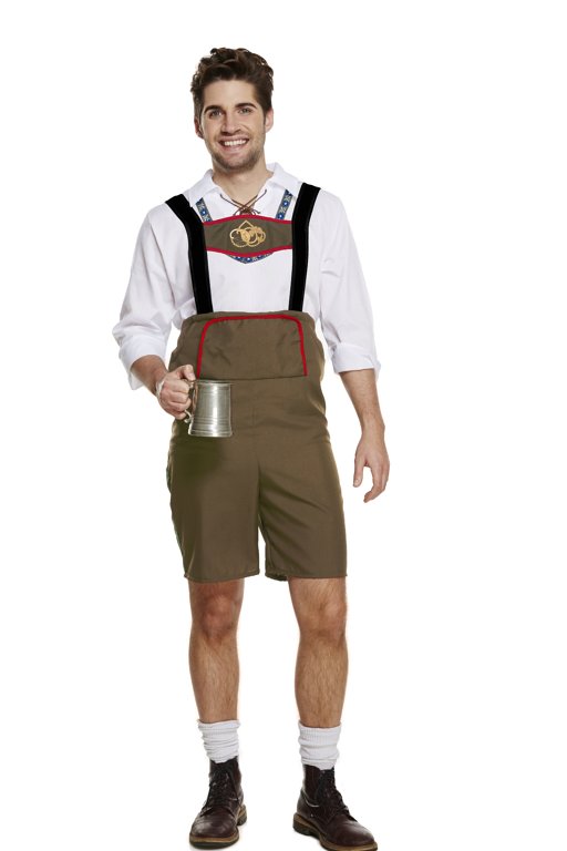 Bavarian Festival Man (One Size) Adult Fancy Dress Costume