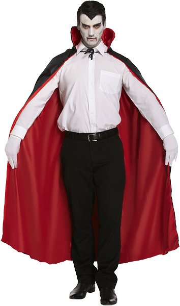 Adult's Reversible Red Cape (One Size)