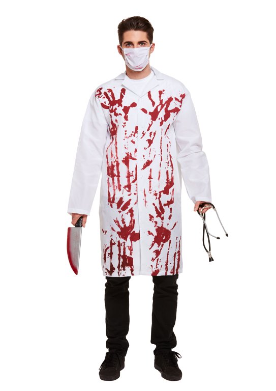 Bloody Doctor (One Size) Adult Fancy Dress Costume