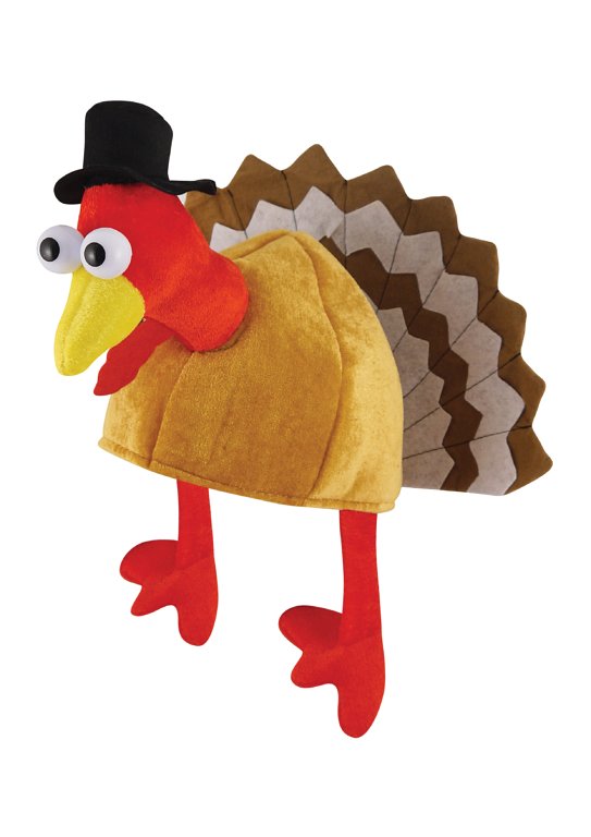Turkey with Hat (Adult's Hat)