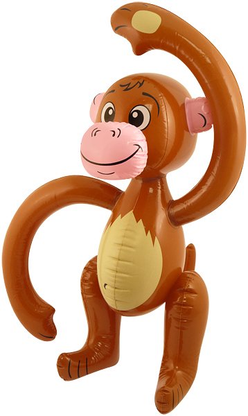 Inflatable Monkey (58cm)