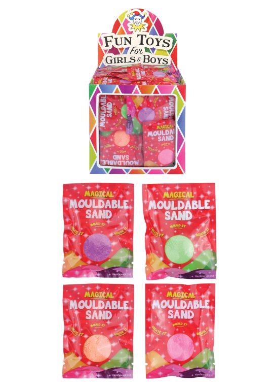 Mouldable Sand Putty (30g) Assorted Colours