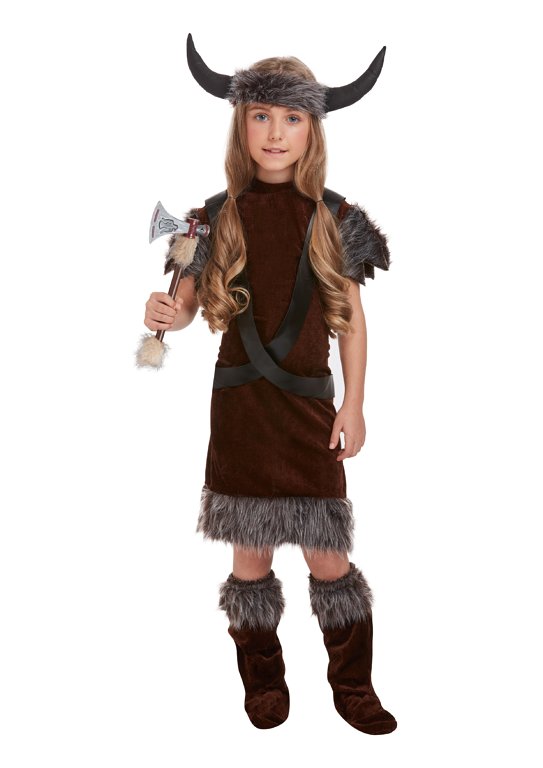 Children's Viking Girl Costume (Small / 4-6 Years)