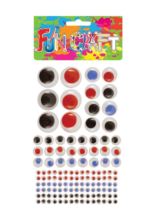 Googly Eyes Craft Kit (Assorted Colours and Sizes)