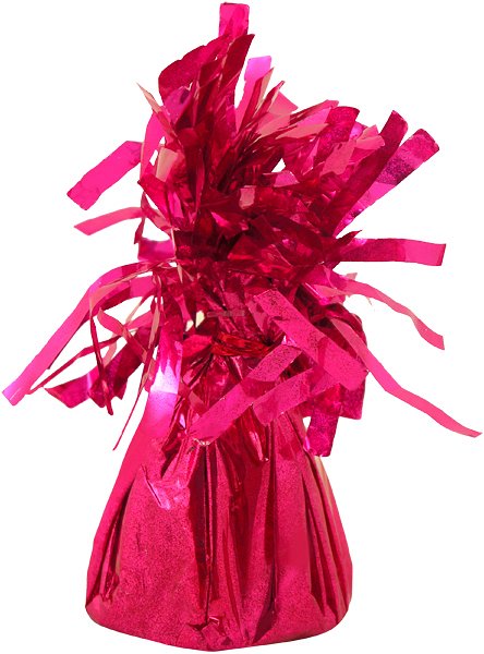 Hot Pink Foil Balloon Table Weight (85g)