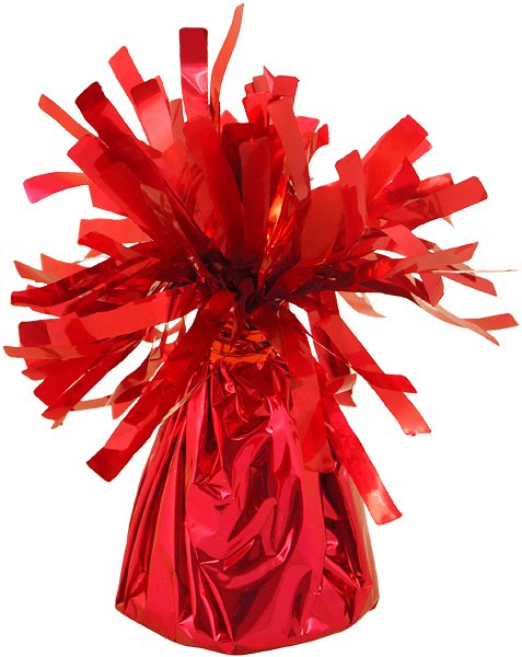 Red Foil Balloon Table Weight (85g)