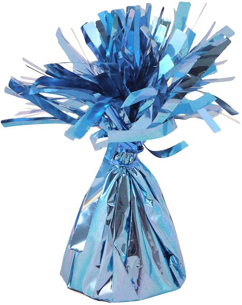 Baby Blue Foil Balloon Table Weight (85g)