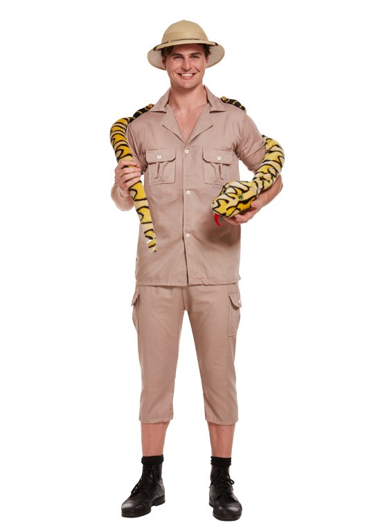 Safari Explorer (One Size) Adult Fancy Dress Costume