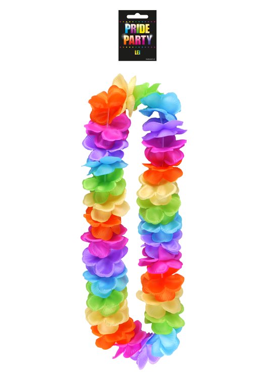 Rainbow Pride LGBTQ+ Hula Lei (100cm)