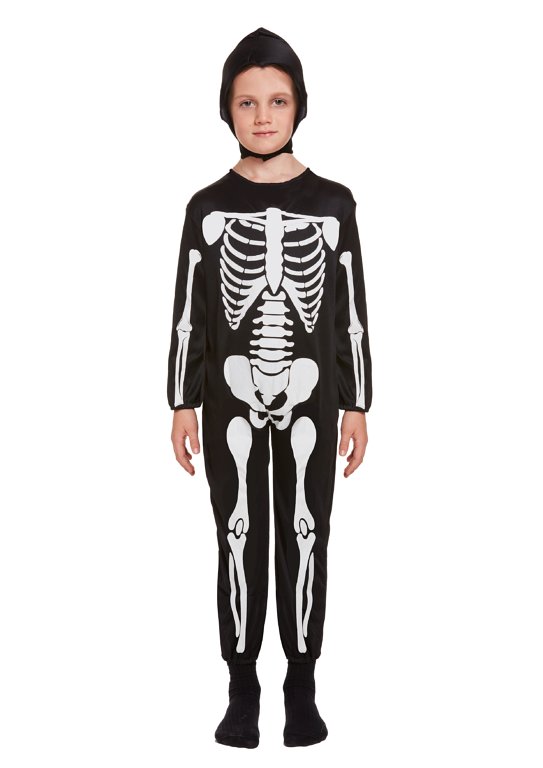 Children's Skeleton Costume (Large / 10-12 Years)