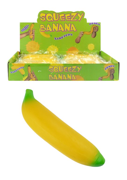 Banana Squeeze Toy (18cm)