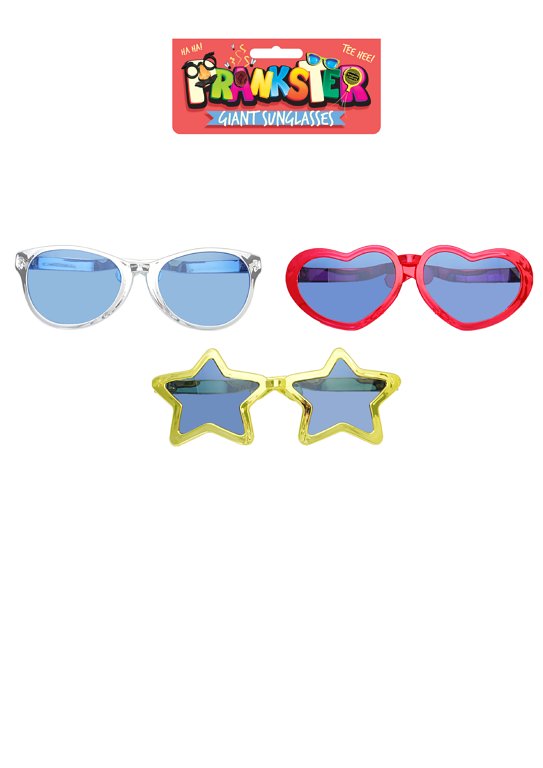 Adult Novelty Giant Sunglasses (28cm) 3 Assorted Colours and Designs