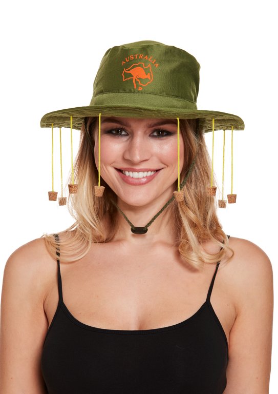 Australian Cork Hat with 10 Corks (Adult)
