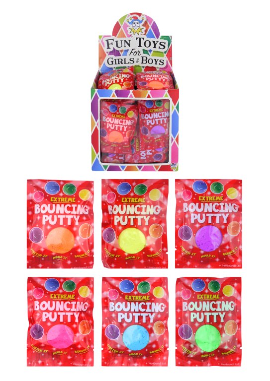 Bouncing Putty (5g) 6 Assorted Colours