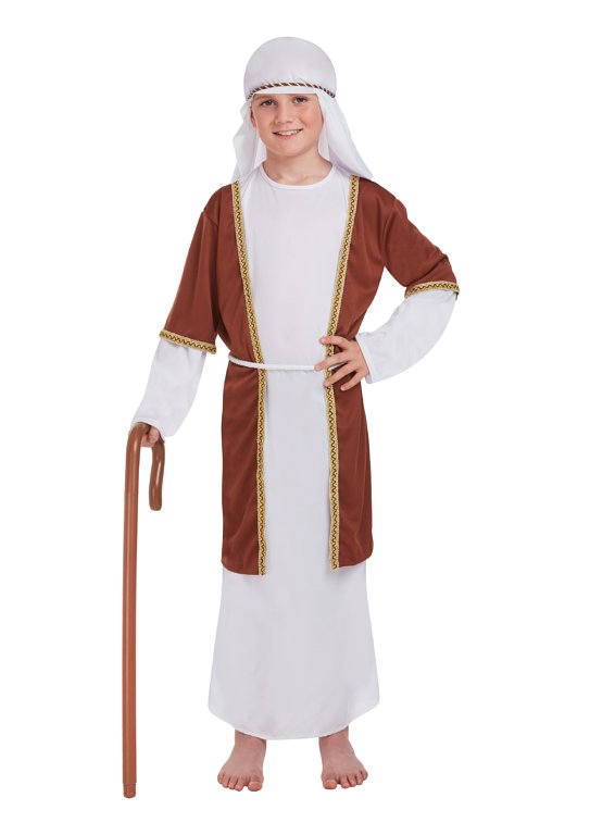 Children's Brown Shepherd Costume (Large / 10-12 Years)