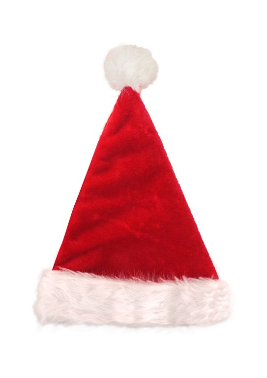 Deluxe Fluffy Santa Hat (Adult)