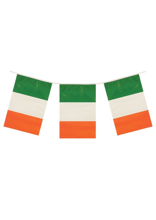 Ireland Flag Bunting 10m (20 Flags)