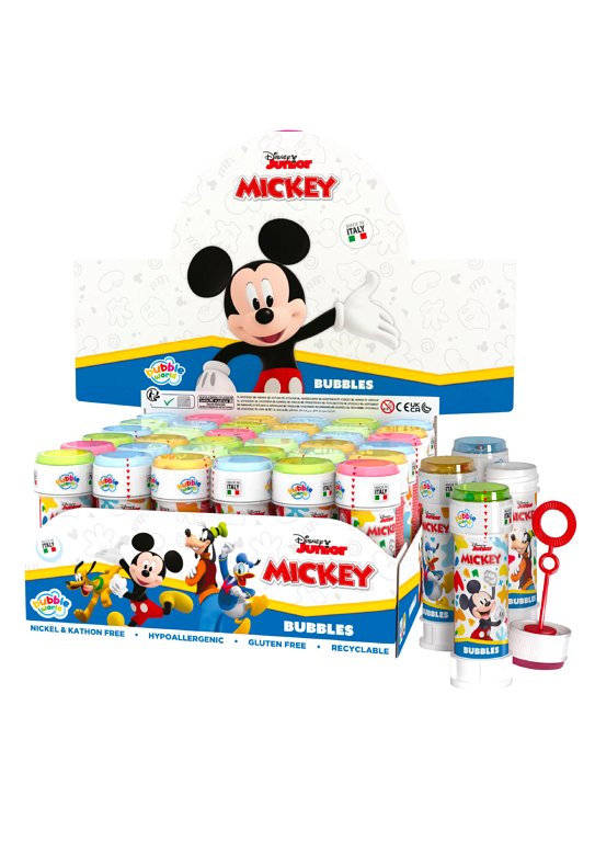 Disney Mickey Mouse Bubble Tubes (60ml)