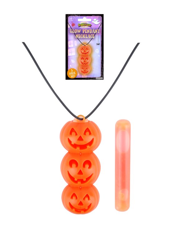 Glow in the Dark Pumpkin Pendant