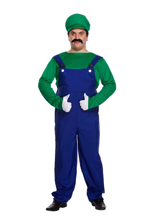 Green Super Workman (XL) Adult Fancy Dress Costume