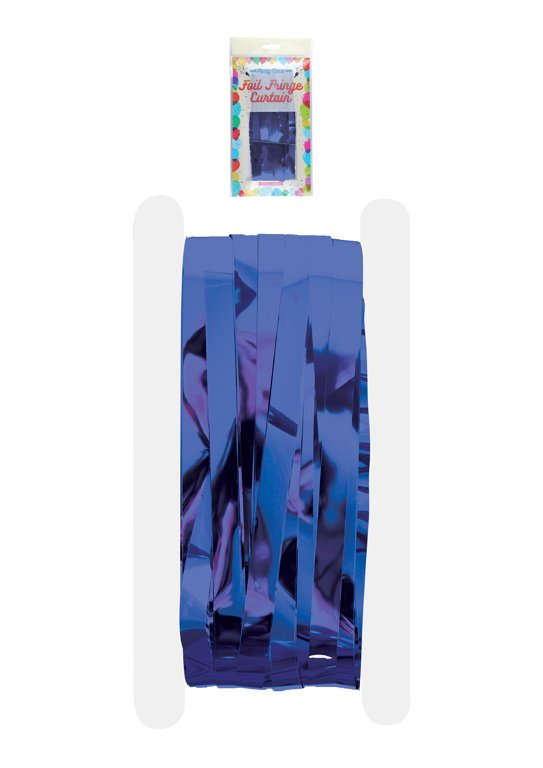 Blue Foil Door Curtain (92x244cm)