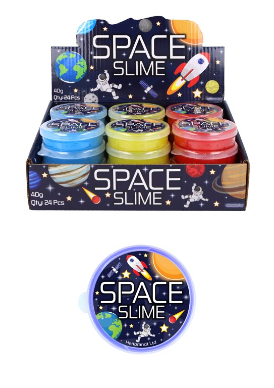 Space Slime Tubs (7cm x 2cm) 3 Assorted Colours