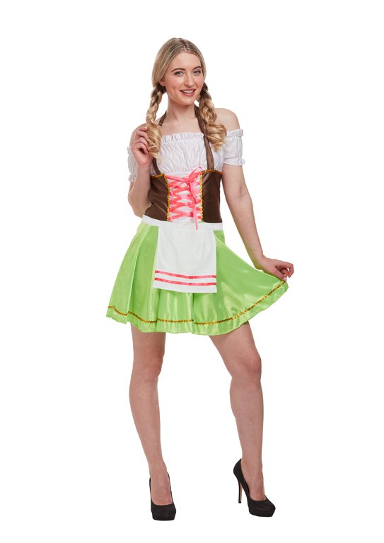 Bavarian Lady (One Size) Adult Fancy Dress Costume
