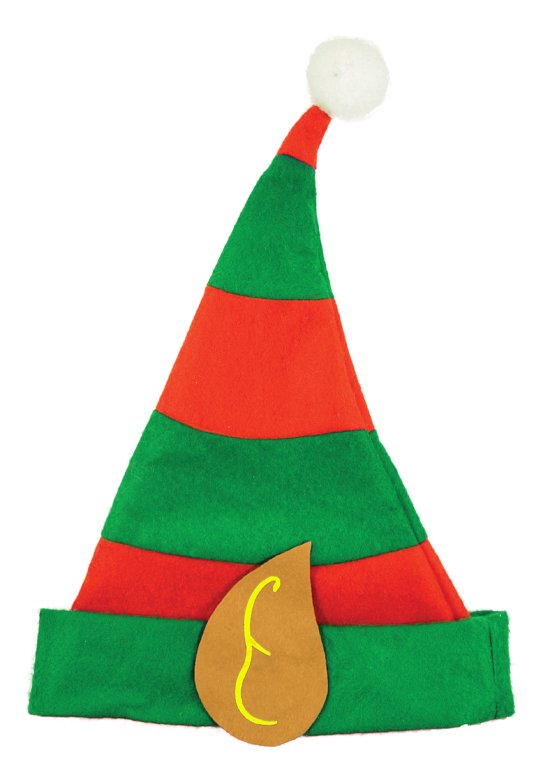 Elf Hat with Ears (Adult)