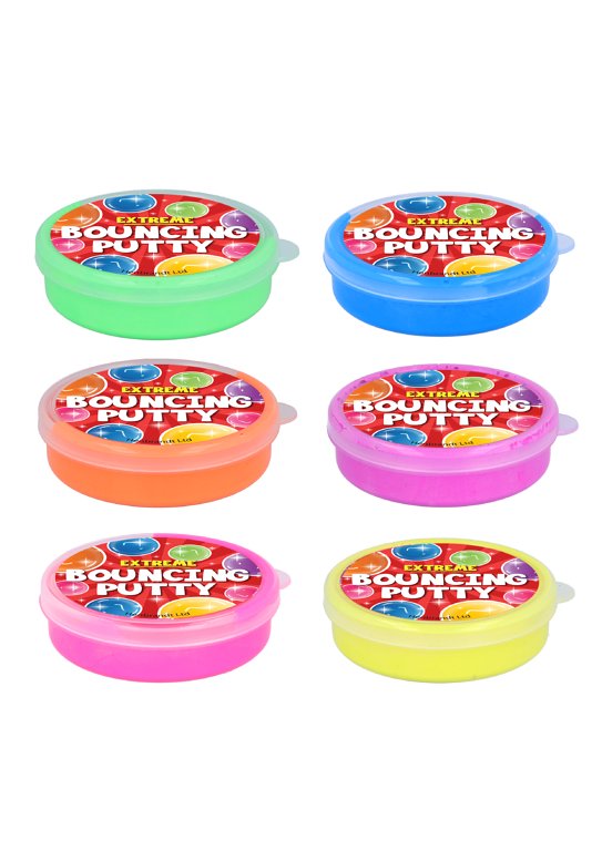 Bouncing Putty (15g) 6 Assorted Colours