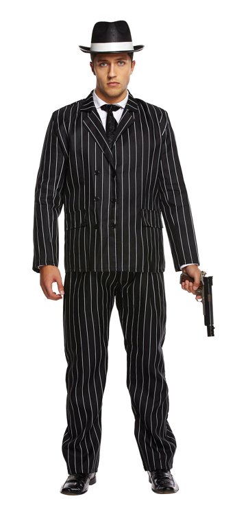 Gangster Mob Boss (One Size) Adult Fancy Dress Costume