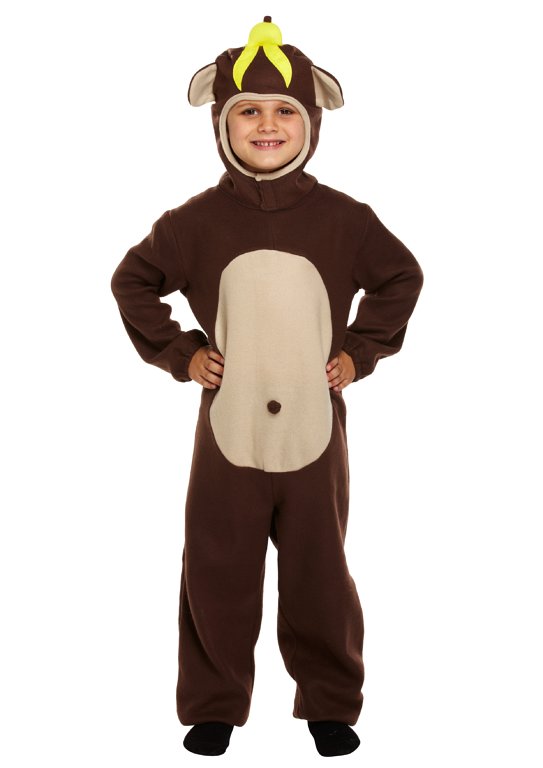 Children's Monkey Costume (Small / 4-6 Years)