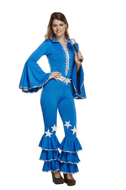 Disco Girl (One Size) Adult Fancy Dress Costume