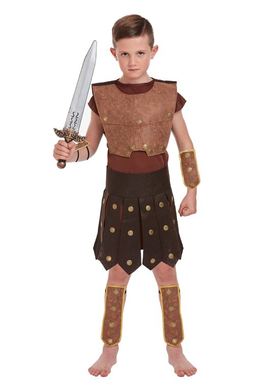 Children's Deluxe Roman Soldier Costume (Small / 4-6 Years)