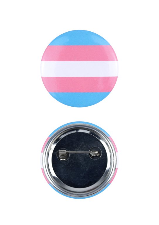 Transgender Pride Badge (4cm)