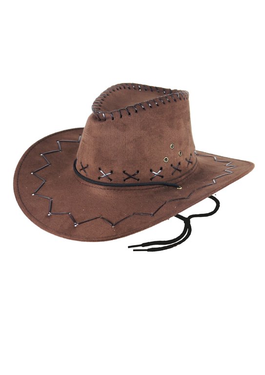 Deluxe Brown Cowboy Hat (Adult)