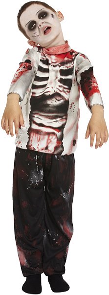 Children's Zombie Boy Costume (Small / 4-6 Years)