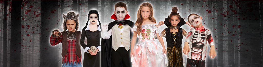 Halloween Childrens Costumes Banner