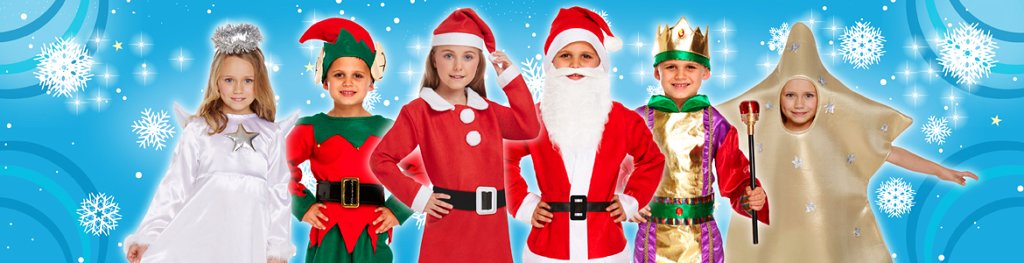 Christmas Childrens Costumes Banner