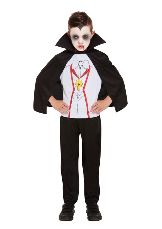 Children's Vampire Costume (Medium / 7-9 Years)