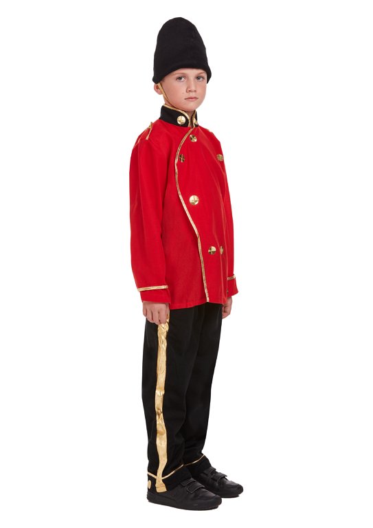 Children's Busby Guard Costume (Large / 10-12 Years)