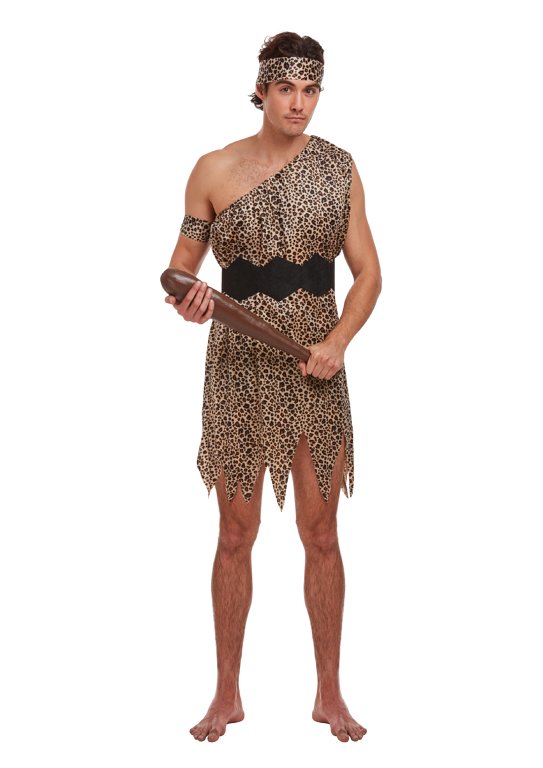 Caveman (One Size) Adult Fancy Dress Costume