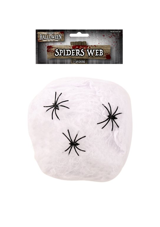 White Spider's Web with 3 Spiders (20g)