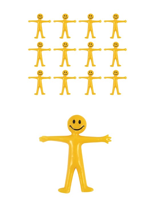 Yellow Stretchy Smile People (5.2cm)
