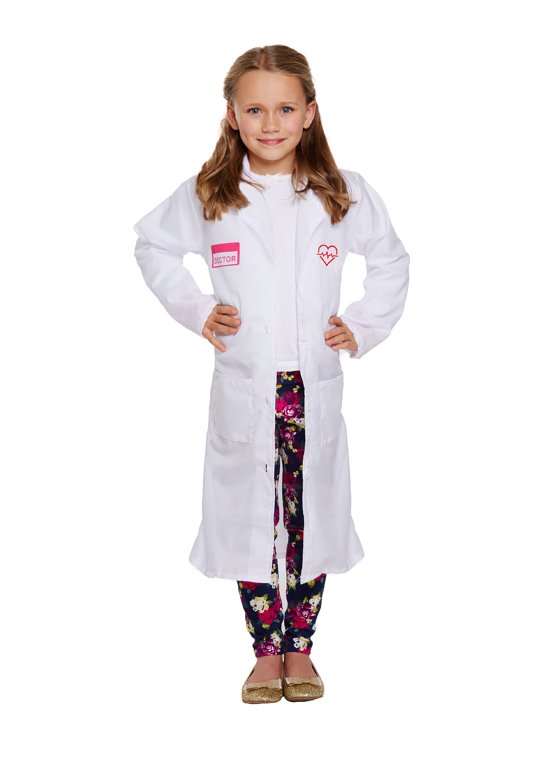 Children's Doctor Costume (Large / 10-12 Years)