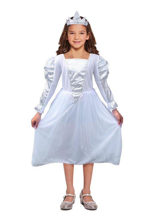 Children's White Princess Costume (Small / 4-6)
